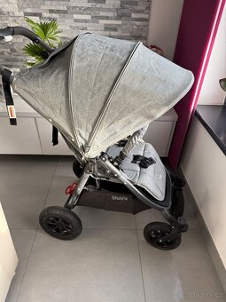 Sportovní kočárek Valco Snap 4 TailorMade, grey marle - 10