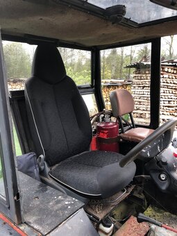 Malotraktor domácí výroby s vozíkem - 10