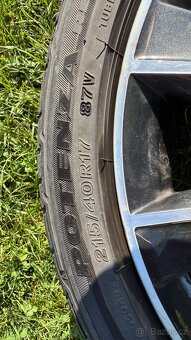 Alu kola 17” originál Škoda F3 - 10