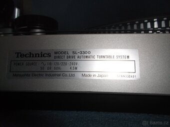 Gramofon TECHNICS SL-3300 - 10