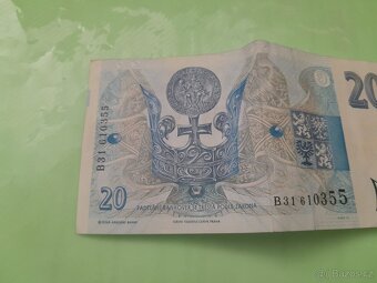 PAPÍROVÁ DVACETIKORUNA PAPÍROVÁ 20 VIZ FOTO IHNED K PRODEJI - 10