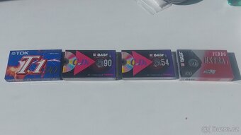 Audiokazety TDK, Maxell, BASF, Sony, Goldstar - 10
