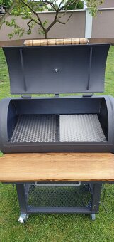 Velký zahradní BBQ Gril (Americký styl) SMOKER - 10