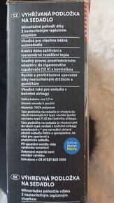 Vyhřívaná podložka na autosedačku - 10