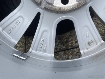 Zimní alu kola VW Golf VII originál R16 5x112 205/55/R16 - 10