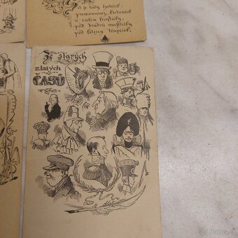 Staré nepoužité pohlednice. - 10