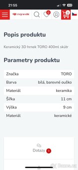 Keramický hrnek Toro Vespa - 10