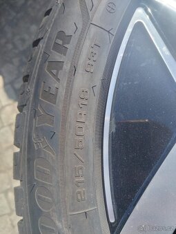 VW ID.3 orig. zimni kola 5x112 + 215/50/19 ZIMA - 10
