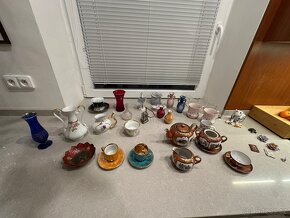 Porcelánové figurky sklenice - 10