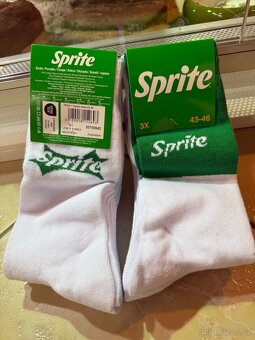 PONOŽKY 3 PÁRY FANTA/SPRITE N.O.V.É. - 10