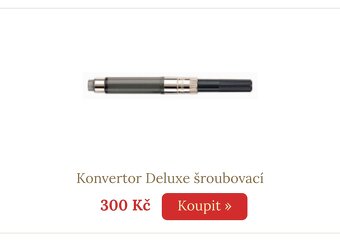 Plnící inkoustové pero Parker - 10