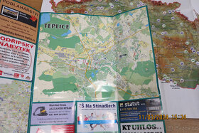 Různé turistyské mapy, mapy památek v ČR,mapy evropských stá - 10