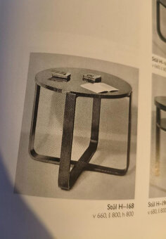 stolek H-168,Jindřich Halabala - 10