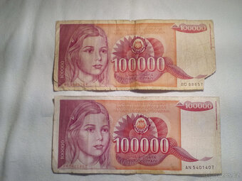 YU bankovky - 10