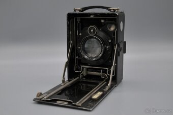 Historický měchový fotoaparát Rodenstock - 10