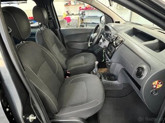 Dacia Dokker 1.6i 75KW 1.MAJITEL SERVISKA TEMPOMAT TAŽNÉ ZAŘ - 10