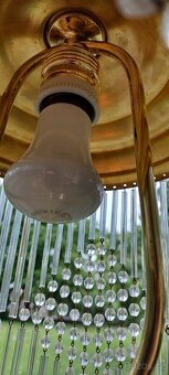 Secesní stolní lampy pár - 10