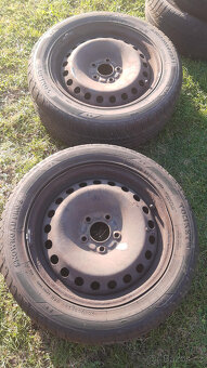 plechové disky + pneumatiky - 10