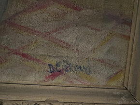 Starožitný obraz D. Čížkové - 10