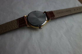 Staré,funkční,  pozlacené hodinky Prim-17 jewels - 10