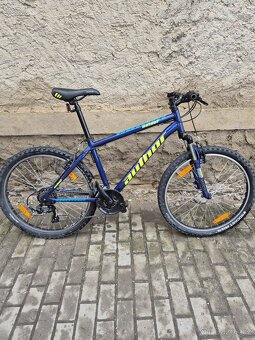 AUTHOR Outset 26 2021-22 vel.17" modrá/limeta MTB XC 26"ko - 10