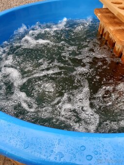 Prodám koupací sud ,finskavana. sklolaminatova vložka 180 cm - 10