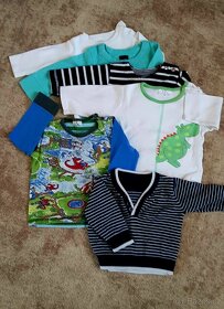 Balík oblečení na kluka 9 měsíců – 2 roky cca 70 kusů - 10