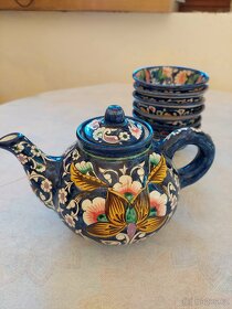 Keramická čajová sada  Uzbekistán-ručně malovaná - 10