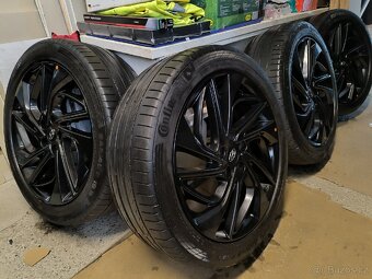 Alu kola Hyundai Tucson 5x114,3 r19 Originál,245/45/19+ TPMS - 10