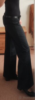 Dámské černé společenské kalhoty Amisu vel 42 - 10