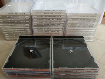 100x obaly 10,4 mm pro CD, DVD, Blu-ray - 10