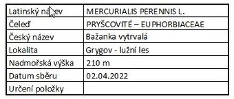 Prodám kvalitní herbář - 10