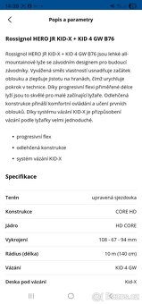 Dětské lyže Rossignol 120 cm - 10