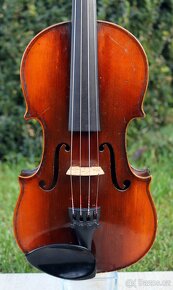 7/8 Staré Francouzské housle MANSUY A PARIS c.1870 - 10