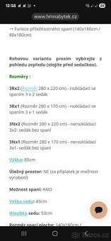 Rohová kožená sedací souprava SARA - 10