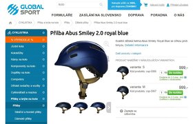 dětskou cyklistickou helmu přilbu Abus Smiley 2.0 M 50-55 bl - 10