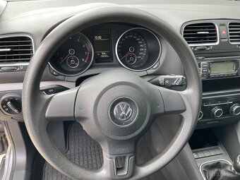 VW GOLF 6 1,4 59KW 1 MAJITELKA TOP STAV - 10
