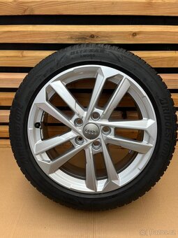 Alu originální kola Audi A3 5x112❄️ 205/50 R17 - 10