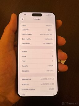 iPhone 15 pro Max 256 gb blue - 10