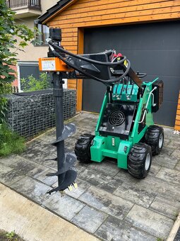 Hydraulický půdní vrták profi Wolverine USA, mininakladač - 10