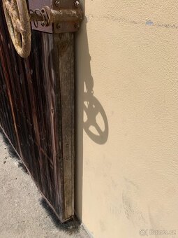 Dveře, stodolové,venkovni, kladkové zavíráni - 10
