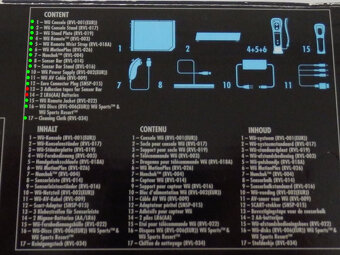 Nintendo Wii Black Sports Resort Bundle - kompletní balení - 10