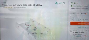 Dětské chodítko Hauck, PC:1500 CZK + zdarma přebalovací pult - 10