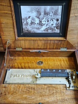Velký starožitný Polyphon Musikwerke, rok 1898 - 10