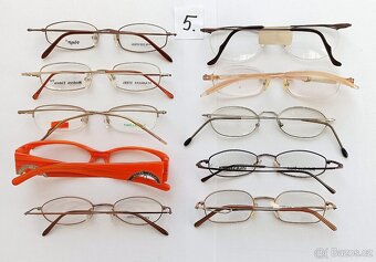 55 obrub na dioptrické brýle, různé druhy, vše dohromady - 10