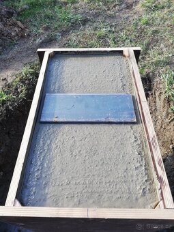 Bednění na betonove patky domu 6 ks - 10