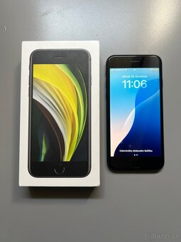 iPhone SE 2020, 64 GB, černý – pěkný stav - 10