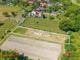 Prodej, pozemky/bydlení, 785 m2, Hoření Vinice, Kly, Mělník - 10