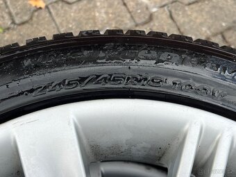Bmw kola 5x120 R18 styling 120 zimní pneu - 10