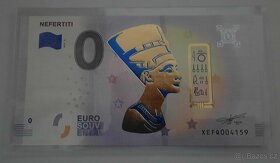 0€ / 0 euro suvenírová bankovka prítlač gold  - výmena - 10